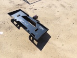 Skid steer 3pt hitch attachment quick hitch