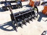 72inch skid steer rock grapple