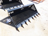72inch skid steer rock bucket