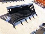 66inch skid steer rock bucket
