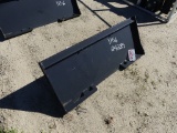 LandHonor skid steer utility hitch adaptor