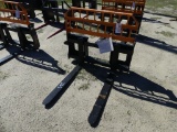 Landhonor skid steer fork attachment