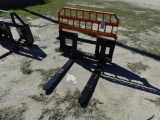 Landhonor skid steer fork attachment