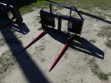 Landhonor skid steer bale spear
