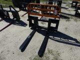 Landhonor skid steer fork attachment