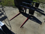 Landhonor skid steer bale spear