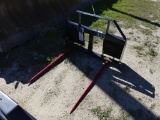 Landhonor skid steer bale spear