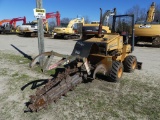 CASE 360 trencher articulate, 4x4, Deutz air cooled diesel, 60inch rear drag blade, 6ft trenching he