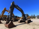2008 VOLVO EC360LC excavator, closed A/C, 35.5inch steel tracks, 70inch CP digging bucket, 14,256hrs