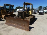 JOHN DEERE 450H LGP dozer, open cab, 24inch steel tracks, 112inch 6way blade, 3719hrs, s/n: 10450HX8