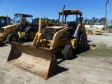 JOHN DEERE 310E backhoe, 4post canopy, 84inch loader bucket, 24inch digging bucket, s/n: T0310EX8924