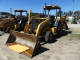 JOHN DEERE 310E 4x2 backhoe, open cab, 83inch loader bucket, outriggers, 24inch digging bucket, 4862