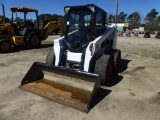 2012 BOBCAT skid steer, cab, rubber tire, model# 630, 1200hrs, foam filled tires, rent ready, s/n: A