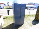 Metal storage cabinet