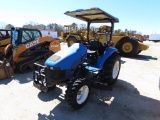 NEW HOLLAND TC35 small utility tractor 4x4, 2post canopy, P.T.O, rear draw bar,rear lift arms, home
