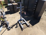 Metal frame w/wheels