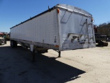 2004 WILSON T/A aluminum 40ft bottom hopper, roll tarp s/n:1W1SAFYAX5A240153