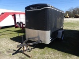 Haulmark 5ft x 8ft single axle cargo trailer w/barn door on rear **NO TITLE** s/n:164CB08174G061418
