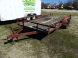 76inch x 16ft T/A utility trailer **NO TITLE**