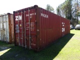 Zim high cube sea container, s/n: ZCSU8681338