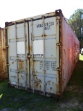 Maersk high cube sea container, s/n: MSKU702035