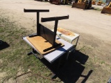 (3) metal tables