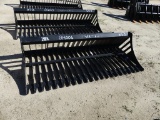 72inch skid steer rock bucket