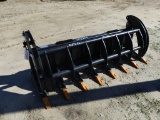 78inch skid steer rock grapple