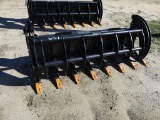 78inch skid steer rock grapple
