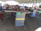 Antique delta industrial table saw