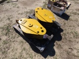 (2) Mckissick #7 6ton crane cable pulley