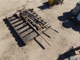 Pallet w/garden tools