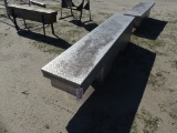 Aluminum truck bed tool box