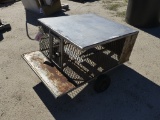ATV single axle stainless steel dog box