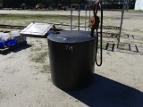 Metal round fuel tank