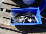 Container w/stainless steel threaded ball valves