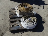Pallet w/fire hose