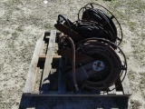 Pallet w/air line reels