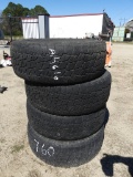 (4) 285/70R17 tires