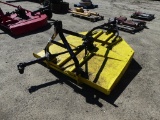 5ft 3pt hitch bush hog