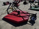 Bush hog 3pt hitch 5ft bush hog