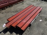 (9) 4inch x 8inch I-beams 108inch long