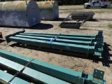 4inch square metal post 11ft 3inch long