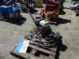 Stone concrete trowel w/8hp Honda motor