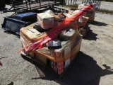 Durabuilt motor shells, air dryer elements, Misc. CAT filters, CAT transmission and drive train oil