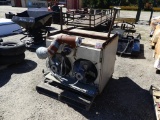 Overhead shop gas heater