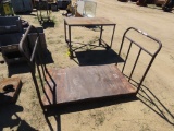 3ft x 6ft industrial metal hand cart