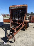Gehl 1500 hay baler, 4ft x 5ft bale round pull type, P.T.O driven