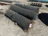 Pallet of chain link fence