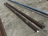 5inch round metal pipe 14ft long
